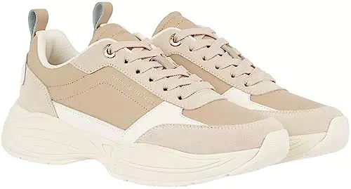 Tommy Hilfiger Sneakers da Runner Donna Essential Leather Scarpe Sportive