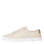 Tommy Hilfiger Sneakers Vulcanizzate Donna Scarpe, Beige