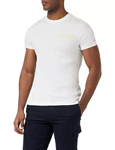 Tommy Hilfiger T-shirt Maniche Corte Uomo Pop Color Scollo Rotondo