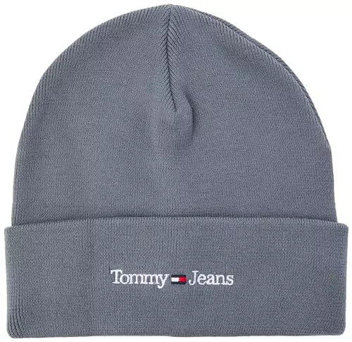 Tommy Jeans Berretto in Maglia Uomo Tjm Sport Berretto Invernale
