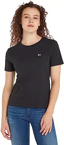 Tommy Jeans T-shirt Maniche Corte Donna TJW Regular Regular Fit