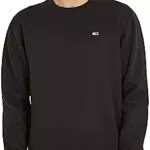 Tommy Jeans Tjm Regular Fleece C Neck Dm0Dm09591, Felpe Uomo