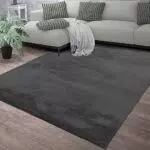Tappeto Salotto Pelo Corto Monocolore, 80*300 cm, beige scuro