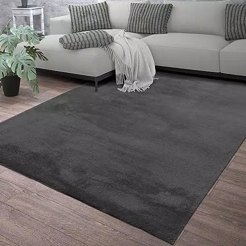 Tappeto Salotto Pelo Corto Monocolore, 80*300 cm, beige scuro