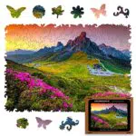 UNIDRAGON Puzzle Originali di Legno - Natura Montagna