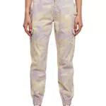 Urban Classics Ladies High Waist Camo Cargo Pants Pantaloni