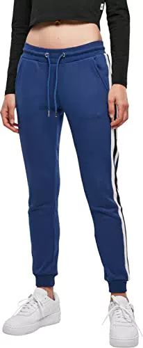 Urban Classics Pantaloni Sportivi da Donna College A Contrasto