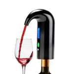 Versatore per aeratore elettrico per vino, decanter per vino portatile One-Touch e pompa per erogatore di vino per vino rosso e bianco Dispenser automatico di ossidante per vino multi-intelligente
