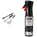 Weber 6764 Kit 3 Accessori Precision & 17875 detergente per Griglie