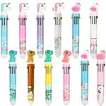 Weinsamkeit 12 Pezzi 10-in-1 Penne a Sfera Multicolore Retrattili