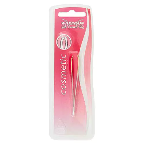 Wilkinson Sword Pinzette curve con punte dorate, confezione da 1