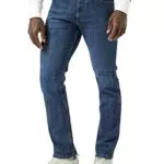 Wrangler Authentic Regular Jeans, Blu, Uomo