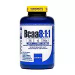 YAMAMOTO NUTRITION BCAA 8:1:1 200 Compresse, Integratore Alimentare di Aminoacidi Ramificati Fermentati con Vitamina B1 e B6