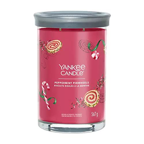 Yankee Candle Signature candela profumata, Biscotti alla Menta in tumbler grande