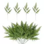 20 Pezzi Artificiale Pino Rami Albero Aghi di Pino Artificiali Rami Abete Ramo di Abete in Plastica Rami Artificiali di Aghi di Pino per Ghirlanda Giardino Decorazione Natalizie