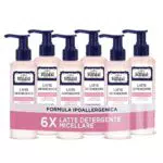 Acqua alle Rose, Latte Detergente Micellare Sensitive Con Estratti di Rose Antiche