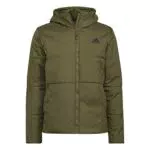 adidas 3 Stripes, Giacca di peso medio Uomo, Verde scuro