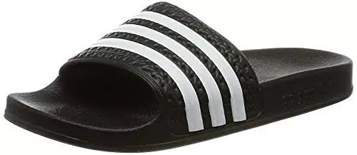 adidas Adilette Aqua, Infradito Unisex - Adulto, Black White Black
