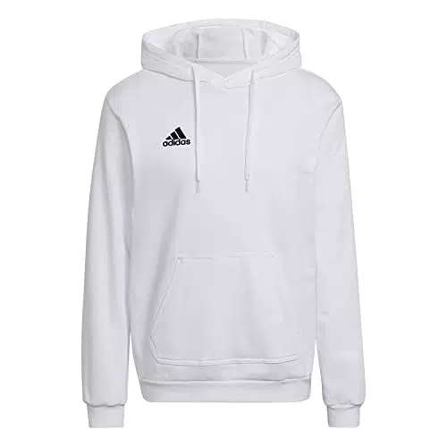 adidas Entrada 22 Hooded Sweat, Felpa con Cappuccio Uomo