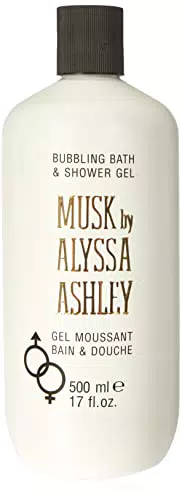 Alyssa Ashley - Bagnoschiuma al Muschio Bianco, Docciaschiuma Musk