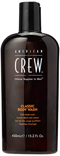 America Crew Classic Body Wash Gel Doccia Rinfrescante Uso Quotidiano - 450 ml