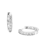 amor Creoles Gioielli per orecchie da donna in argento 925