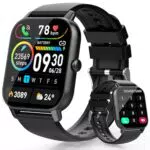 Aptkdoe Smartwatch Uomo Donna, 1, 85 HD Schermo Tattile Orologio Smartwatch con 112 Modalità Sportive