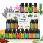 Aulaya Oli Essenziali per Diffusori, 18 x 10 ml Set di oli essenziali