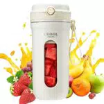 Auniq Frullatore portatile, 350ml Mixer per Smoothie Mini Frullatore portatile mixer con 10 Lame