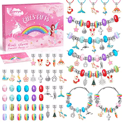 Bancyer Regalo Bambina 5-12 Anni, Crea Braccialetti Bambina