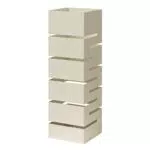 Baroni Home Portaombrelli Design Moderno Porta Ombrelli in Metallo Bianco Geometrico con 2 Gancini e Vaschetta Scolapioggia Rimovibile 15