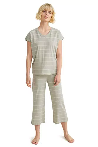 C&A Donna Pigiama Set: 2 Pezzi al Prezzo di 1 Verde Chiaro