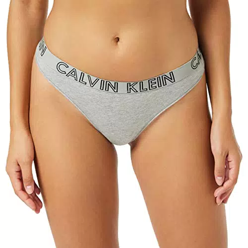 Calvin Klein Perizoma Donna Tanga, Grigio, M