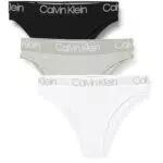 Calvin Klein Set Regalo Donna Confezione da 3 Slip, Multicolore