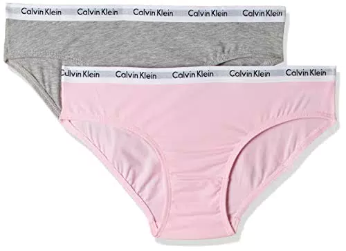 Calvin Klein Slip Bikini Modellanti Donna Confezione da 2 Cotone Elasticizzato