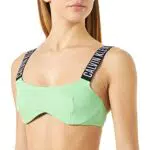 Calvin Klein Top Bikini a Bralette Donna Non Imbottito