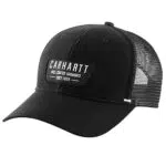Carhartt Cappellino Patch Lavorato a Maglia Posteriore in Tela Coperchio