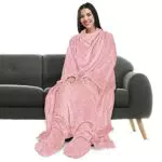 Catalonia Classy Coperta Classica catalana per TV, Coperta Stretta per Maniche e Piedi