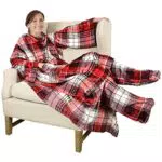 Catalonia Classy coperta in pile con maniche e piedi