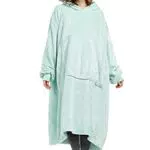 Catalonia Classy Felpa con Cappuccio Oversize Lungo