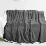 Catalonia Coperta Sherpa Coperta soffice, Doppia Coperta in microplush Super Morbida in Pile Micro Visone in Pile di Peluche Coperta Calda Piumino Reversibile Coperta TV