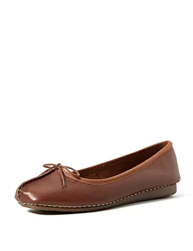 Clarks Freckle Ice, Ballerine Donna, Marrone