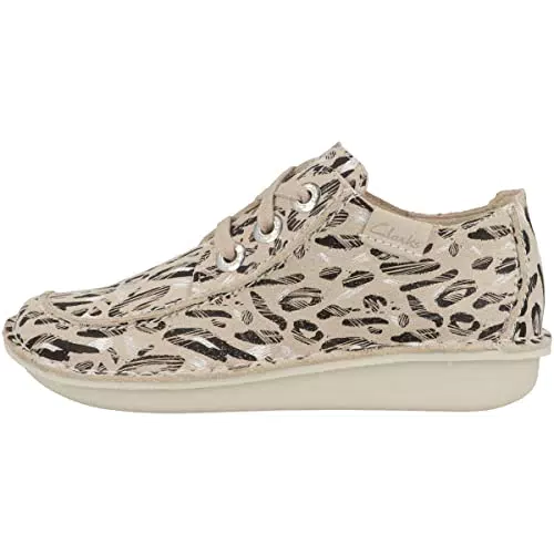 Clarks Funny Dream, Scarpa Mary Jane Donna, Multicolore Black Sand Print