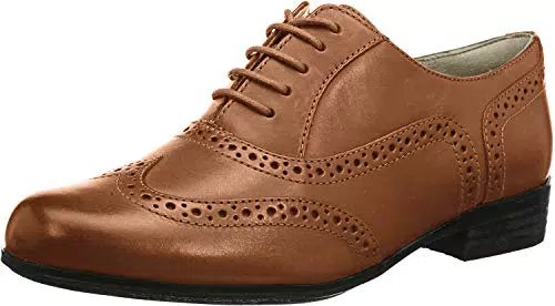Clarks Hamble Oak, Scarpe Donna, Marrone Dark Tan Leather