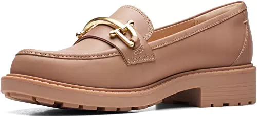 Clarks Orinoco2 Edge, Mocassini Donna, Pelle Praline