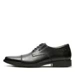Clarks Tilden Cap, Scarpe con Lacci Uomo, Nero