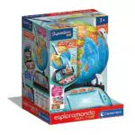 Clementoni - 16446 - Sapientino Più - Esploramondo Real Time - Globo Interattivo Parlante