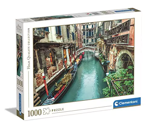 Clementoni Collection-Venice Canal Puzzle, 1000 Pezzi
