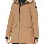 CMP - Parka in softshell da donna con cappuccio fisso