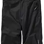 CMP - Salopette sci in twill da bambini, Nero, 176